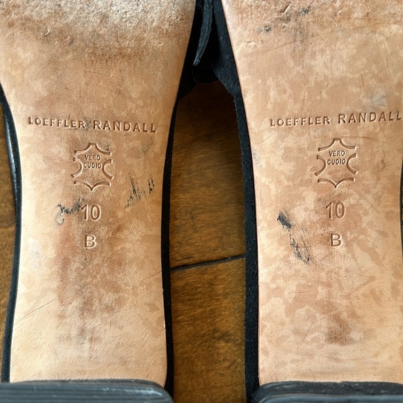 Size 10B black open toe - Picture 3 of 4